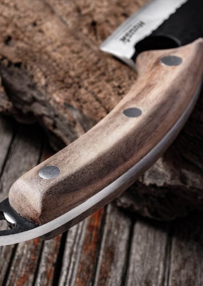 Huusk knife beech wood handle